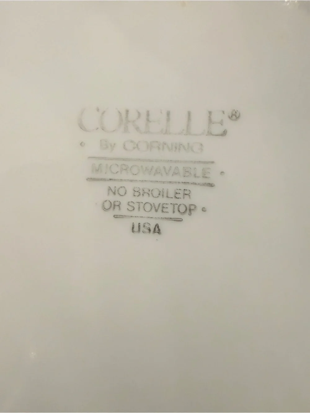 Corelle no chips